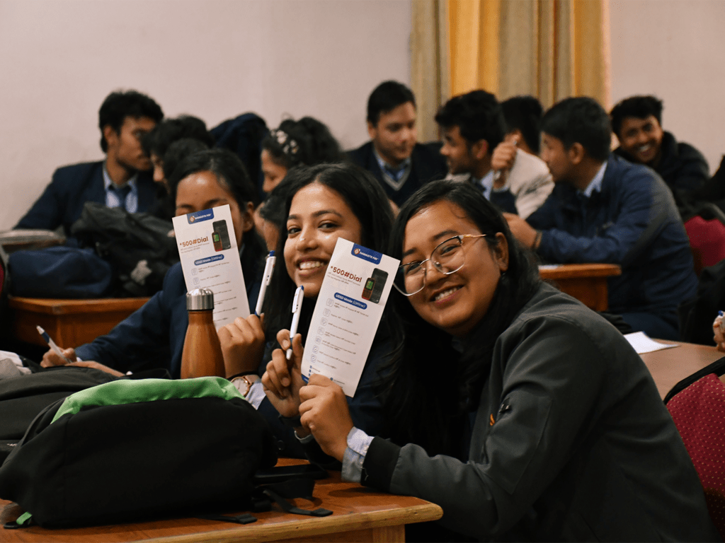 Financial Literacy Session for Global Money Week 2024 at Nepal College of Computer Studies (NCCS)